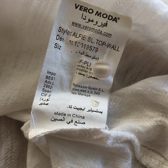VERO MODA Lace Sleeveless Cotton tank - Picture 5 of 8